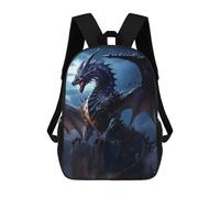 sinyumoney Black Elder Dragon Mochilas Infantiles Impresas En 3D Para Niños, Mochilas Escolares De Moda, Mochilas De Viaje, Mochilas Escolares Para Niños De Primaria 17inch