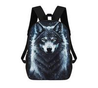 sinyumoney Black Fox Mochila Escolar De 17 Pulgadas Impresa En 3D Mochilas Infantiles Mochila Genial Impresa En 3D Para Niños De Primaria Y Secundaria