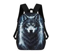 sinyumoney Black Fox Mochila Escolar Impresa En 3D 17inch Mochila Escolar Infantil Mochilas De Viaje Mochila Informal De Moda Para Niños Y Estudiantes