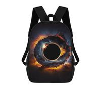 sinyumoney Black Hole And Endurance Mochila Escolar De 17 Pulgadas Para Adolescentes, Con Estampado 3D, Ajustable Y Con Bolsillos, Ideal Para Niños, Niñas Y Estudiantes.