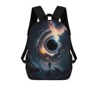 sinyumoney Black Hole V5 Mochilas Para Niños Mochila Escolar Mochila Escolar Impresa En 3D Para Niños Estudiantes De Primaria Y Secundaria 17inch