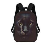 sinyumoney Black Panther Close-Up Mochila Escolar Infantil De 17 Pulgadas, Impresa En 3D, Estilo Casual, Para Niños, Ideal Para Viajes, Como Mochila Escolar O Para Llevar Libros.