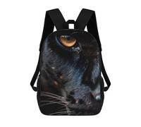 sinyumoney Black Panther Close-Up Mochila Escolar Mochila Para Niños Impresa En 3D Mochilas Infantiles Para Niños Y Niñas Mochilas Escolares Mochilas De Viaje Para Niños 17inch