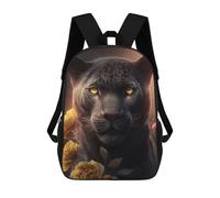 sinyumoney Black Panther Portrait Mochilas Infantiles Impresas En 3D Para Niños, Mochilas Escolares De Moda, Mochilas De Viaje, Mochilas Escolares Para Niños De Primaria 17inch