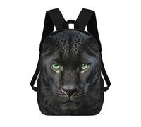 sinyumoney Black Panther Portrait Mochilas Para Niños, Mochilas Escolares Personalizadas En 3D Para Niños Y Niñas, Mochilas Escolares Grandes, Mochilas Informales Para El Día A Día 17inch