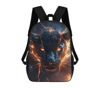 sinyumoney Black Panther with Electric Energy Mochilas Infantiles Impresas En 3D Para Niños. Mochilas De Viaje De Moda Para Niños. Mochila Escolar Para Estudiantes De Primaria Y Secundaria.