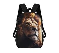 Sinyumoney Black Phoenix Mochila Escolar Para Niños Impreso En 3D, Ideal Para Viajes Y Lecturas, Para Niños Y Estudiantes De Primaria, El Rey Forest, 17"