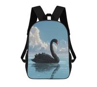 sinyumoney Black Swan Painting Mochilas Escolares Para La Escuela Secundaria, Preparatoria, Universidad Y Viajes Para Niños/niñas/adolescentes 17inch