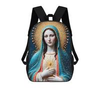 sinyumoney Blessed Grace Mochila Escolar Para Niñas Y Niños, Mochilas De Gran Capacidad, Mochilas Ligeras Para Niños Y Estudiantes 17inch