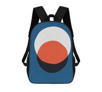 sinyumoney Blue And Red VII Mochilas Para Niños Mochila Escolar De Moda Mochila Escolar Impresa En 3D Para Niños Estudiantes De Primaria Y Secundaria 17inch