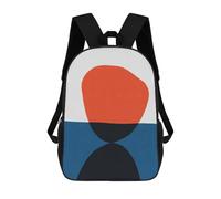 sinyumoney Blue And Red XIII Mochila Infantil De Moda Divertida Mochila Escolar Para Niños Y Adolescentes Con Impresión 3D Para Niños 17inch