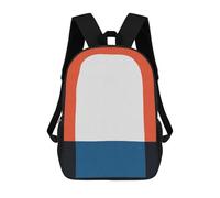 sinyumoney Blue And Red XIV Mochila Escolar Mochilas Escolares Para Niñas Y Niños Mochila Con Bolsillo Mochila Escolar De Moda Para Niños 17inch