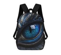 sinyumoney Blue Dragon Eye Mochila Escolar Impresa En 3D Para Niños 17inch Mochilas Para Niños Y Niñas, Mochilas Escolares Para Niños, Mochilas De Viaje