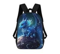 sinyumoney Blue Dragon Fantasy Art -1 Mochilas Informales Para Niños, Mochila Escolar Para Adolescentes, Niñas Y Niños, Mochilas Para Libros 17inch