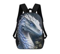 sinyumoney Blue Dragon Fantasy Artwork Mochila Escolar Infantil Impresa En 3D Para Niños, Mochila De Viaje De Alta Capacidad, Bolsas Para Libros, Mochila Escolar Infantil 17inch