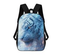 sinyumoney Blue Tiger Fantasy Artwork 17inch Mochilas Escolares Impresas En 3D, Mochilas Escolares De Moda Para Niños De Primaria Y Secundaria