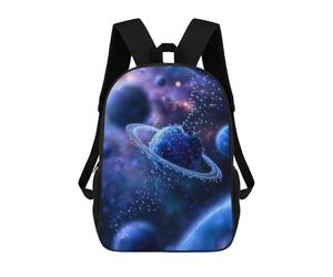 sinyumoney Blueberry Planet Dream Mochila Impresa En 3D Para Niños, Mochila Escolar, Mochilas De Viaje Para Niños, Bolsas De Libros De Alta Capacidad, Mochila Infantil 17inch