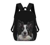 sinyumoney Border Collie Dog Mochilas Para Niños Y Estudiantes, Mochilas Escolares Impresas En 3D, Mochilas Para Estudiantes De Primaria Y Secundaria, Mochilas Para Niños Y Niñas 17inch