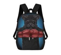 sinyumoney Boxer Maltese Dog Mochila De Negocios Resistente Para Portátil Para La Escuela/trabajo/viajes 17inch