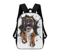 sinyumoney Boxer Mochila Escolar Para Niñas Y Niños, Mochilas De Gran Capacidad, Mochilas Ligeras Para Niños Y Estudiantes 17inch