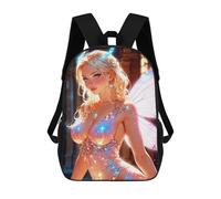 sinyumoney Brie - The Fairy Princess Mochila Escolar Infantil De 17 Pulgadas Con Estampado 3D De Películas De Anime Para Niños, Mochila De Viaje, Mochila Escolar Infantil