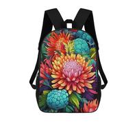 sinyumoney Bright Aussie Natives Mochila Infantil, Mochila Escolar Impresa En 3D, Mochila Para Niños Y Niñas, Mochila Escolar Ajustable Para La Escuela Primaria 17inch