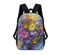 sinyumoney Bright Dance of Colors Mochilas Escolares Para Ordenador Para El Colegio/trabajo/viajes Para Niñas, Niños Y Adolescentes 17inch