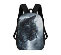 sinyumoney British Shorthair Cat Mochila Escolar Impresa En 3D Mochila Escolar De Moda Para Niños Mochilas Para Niños Estudiantes De Secundaria 17inch