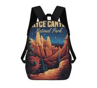 sinyumoney Bryce Canyon National Park Mochila Escolar Infantil Impresa En 3D, Mochila Informal De Moda Para Niños, Mochila De Viaje De Alta Capacidad Para Libros Para Niños 17inch