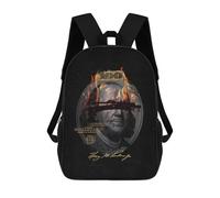 sinyumoney Burning Cash Dollar Bill Mochila Escolar Resistente Al Agua, Mochila De Viaje, Bolsa Para Computadora Para Campus, Viajes Al Aire Libre, Deportes 17inch