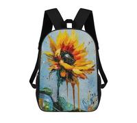sinyumoney Burst of Life Mochila Escolar Ligera Para Aeropuerto Y Universidad Para Estudiantes, Ideal Para El Campus, Viajes Al Aire Libre Y Deportes 17inch