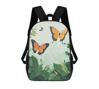 sinyumoney Butterflies in Flight Mochila Escolar Para Niñas Mochila Impermeable Mochila Informal De Día Mochila Ligera Para Niño Y Niña Mochila Escolar 17inch
