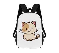 sinyumoney Calico Cat Cute Mochila Escolar Impresa En 3D Para Niños, Mochila Escolar Informal De Moda Para Viajes Para Niños Y Estudiantes 17inch