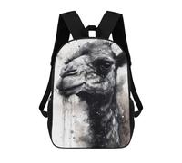 sinyumoney Camel Desert Beauty Mochilas Para Niños Mochila Escolar Mochila Escolar Impresa En 3D Para Niños Estudiantes De Primaria Y Secundaria 17inch