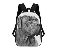 sinyumoney Cane Corso Dog Drawn Mochila Escolar Impresa En 3D Para Niños, Mochila Escolar Informal De Moda Para Viajes Para Niños Y Estudiantes 17inch