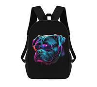 sinyumoney Cane Corso Mochila Escolar Infantil Impresa En 3D 17inch Mochilas Escolares Para Niños, Estilo Casual Y Moderno, Mochilas De Viaje De Alta Capacidad