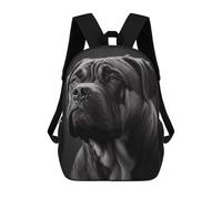 sinyumoney Cane Corso Portrait Mochilas Infantiles Mochila Escolar Mochila Impresa En 3D Para Niños Mochilas De Viaje Bolsas Para Libros Mochila Escolar Para Niños 17inch