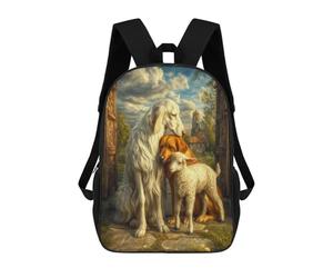 sinyumoney Canine Comfort A Dog's Embrace Mochilas Escolares Para Ordenador, Ideales Para El Colegio/trabajo/viajes, Acampadas, Aventuras Al Aire Libre Y Viajes Diarios 17inch