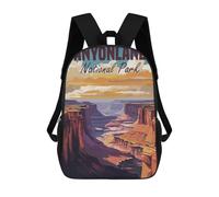 sinyumoney Canyonlands National Park Mochila Escolar Infantil De Moda Informal Mochilas Infantiles Impresas En 3D Mochila Grande Para Niño 17inch