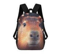 sinyumoney Capybara Lighting Mochila Ligera Para Aeropuerto, Estudiantes Universitarios, Niñas, Niños Y Adolescentes 17inch