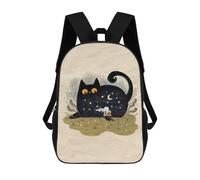 sinyumoney Cat And Reading Mochila Escolar Infantil De 17 Pulgadas Con Estampado 3D, Mochila Moderna Para Niños, Mochilas De Viaje, Bolsas Para Libros, Mochila Escolar Infantil
