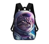 sinyumoney Cat Astronaut Cyberpunk Mochila Escolar Ligera Para Aeropuerto, Estudiantes Universitarios, Mochila Para Hombres, Mujeres Y Adolescentes 17inch