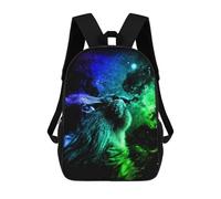 sinyumoney Cat Galaxy 2 Mochila Escolar Infantil De 17 Pulgadas Con Estampado 3D De Películas De Anime Para Niños, Mochila De Viaje, Mochila Escolar Infantil