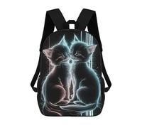 sinyumoney Cat Galaxy Mochila Escolar Infantil Impresa En 3D 17inch Mochilas Escolares Para Niños, Estilo Casual Y Moderno, Mochilas De Viaje De Alta Capacidad