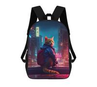 sinyumoney Cat Jacket Backpack Mochila Escolar De Moda Para Estudiantes, Adecuada Para Niños Y Niñas, Mochila Informal Para Viajes Al Aire Libre, Esencial Para El Día A Día 17inch