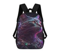 sinyumoney Cat Mochila Escolar Impresa En 3D Para Niños 17inch Mochilas Para Niños Y Niñas, Mochilas Escolares Para Niños, Mochilas De Viaje