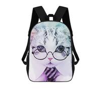 sinyumoney Cat Mochila Ligera Informal Para El Día A Día, Mochila Escolar Para Hombres/mujeres 17inch
