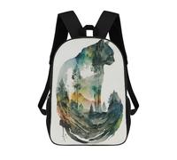 sinyumoney Cat Nature Abstract Mochila Escolar Infantil Impresa En 3D 17inch Mochilas De Moda Para Niños De Primaria Y Secundaria
