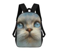 sinyumoney Cat Painted Mochilas Impresas En 3D 17inch Mochila Escolar Infantil Para Exteriores, Mochila Informal De Día, Bolsas De Viaje Informales Para Estudiantes De Secundaria
