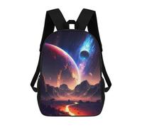 sinyumoney Celestial Bloom Landscape Mochila Escolar Infantil Impresa En 3D Mochila De Viaje De Alta Capacidad Bolsas Para Libros Mochila Infantil 17inch